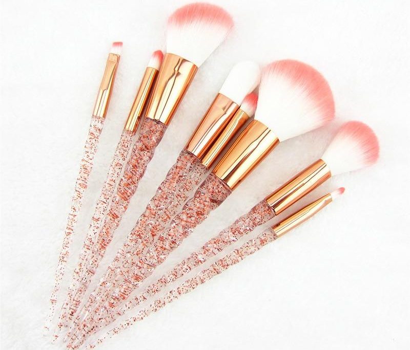 beautiful makeup brush set